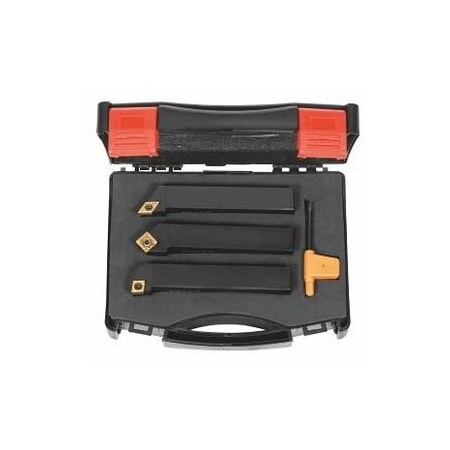 Holex Indexable Turning Toolholder, SCLCR 2020K09; SDJCR 2020K11; SSSCR 2020K12, for CC 3 Inserts, R-Hand 265130 20